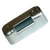 EL. LOCK LATERAL COUPLING PL. — Пластина ответная для замка, монтаж на столб